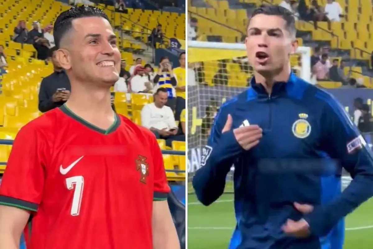 Adanalı versiyonunu gören Cristiano Ronaldo'nun tepkisi olay oldu