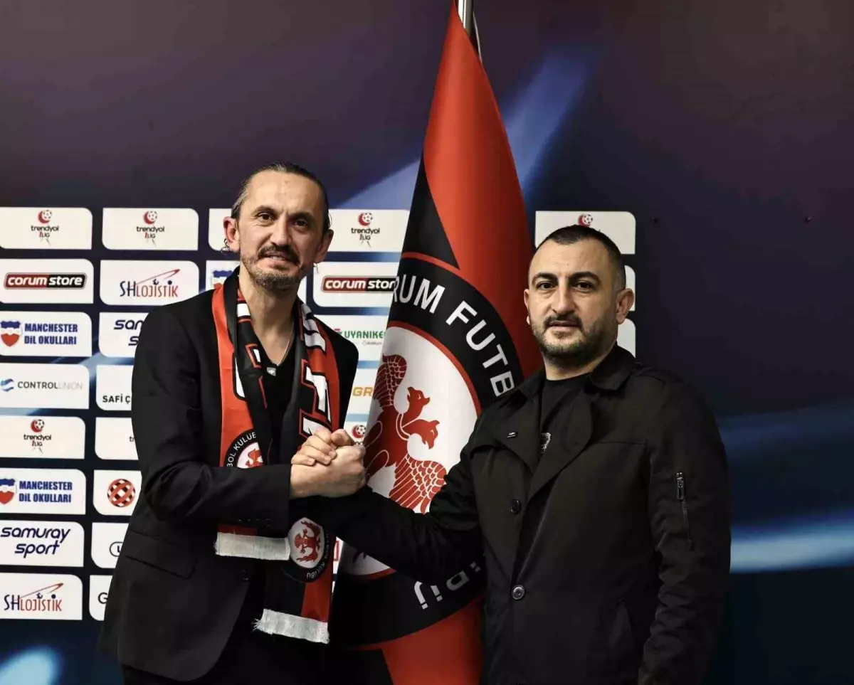 Tuncay Şanlı, Çorum FK'nın Yeni Teknik Direktörü Oldu
