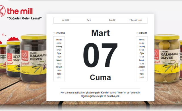 İSTANBUL RAMAZAN İMSAKİYESİ 2025 | İstanbul iftar vakti: İstanbul oruç kaçta açılacak, imsak kaçta?