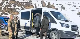 Erzurum'da 35 Düzensiz Göçmen Yakalandı