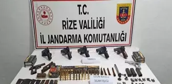 Rize'de Kaçak Silah Operasyonu: İki Gözaltı