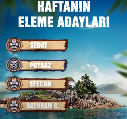 Survivor eleme adayları kim? 7 Mart Cuma Survivor'da potada kimler var?