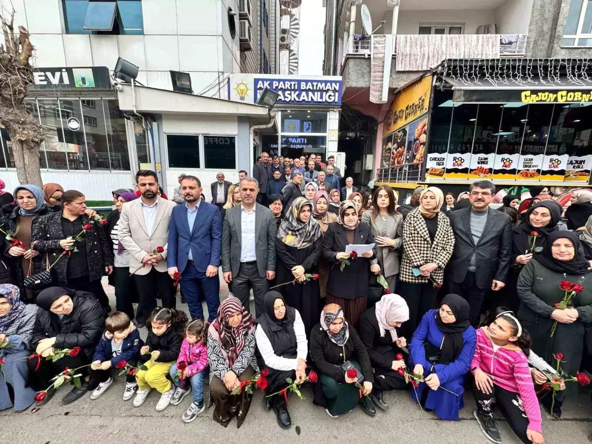 AK Parti Batman'da 8 Mart Dünya Kadınlar Günü Etkinliği Düzenledi