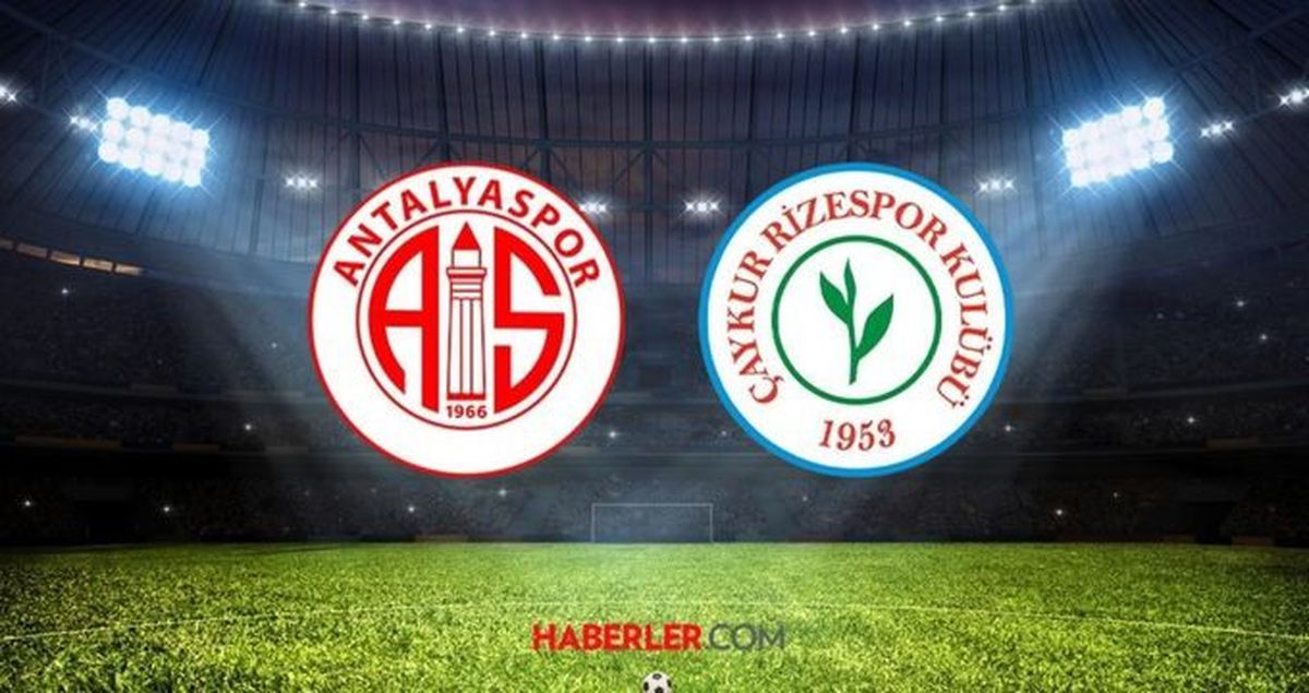 Antalyaspor - Rizespor maçı hangi kanalda canlı yayınlanacak? Antalyaspor - Rizespor maçı ne zaman, saat kaçta?