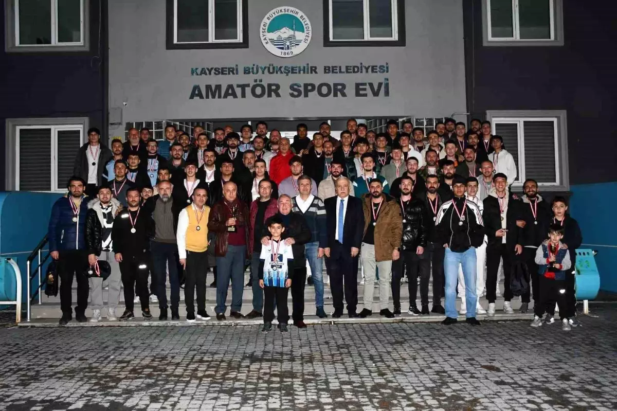 Kayseri 1. Amatör Küme'de Şampiyonlar Belli Oldu