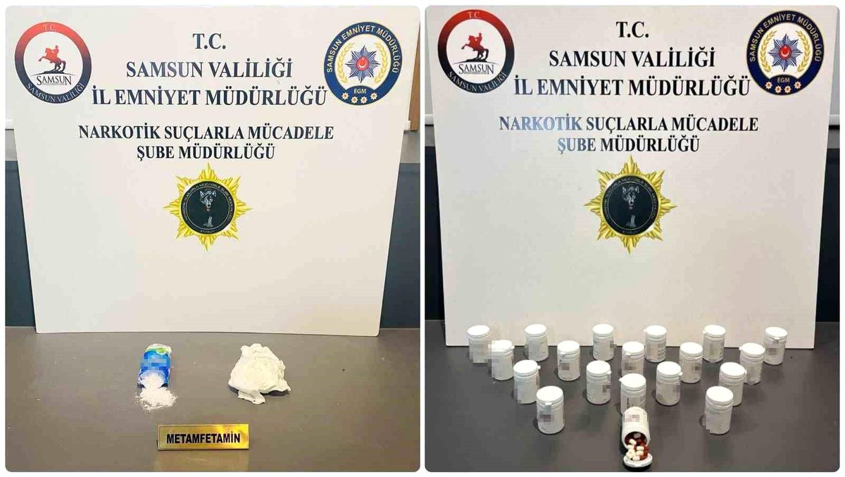 Samsun'da Uyuşturucu Operasyonu: 3 Gözaltı