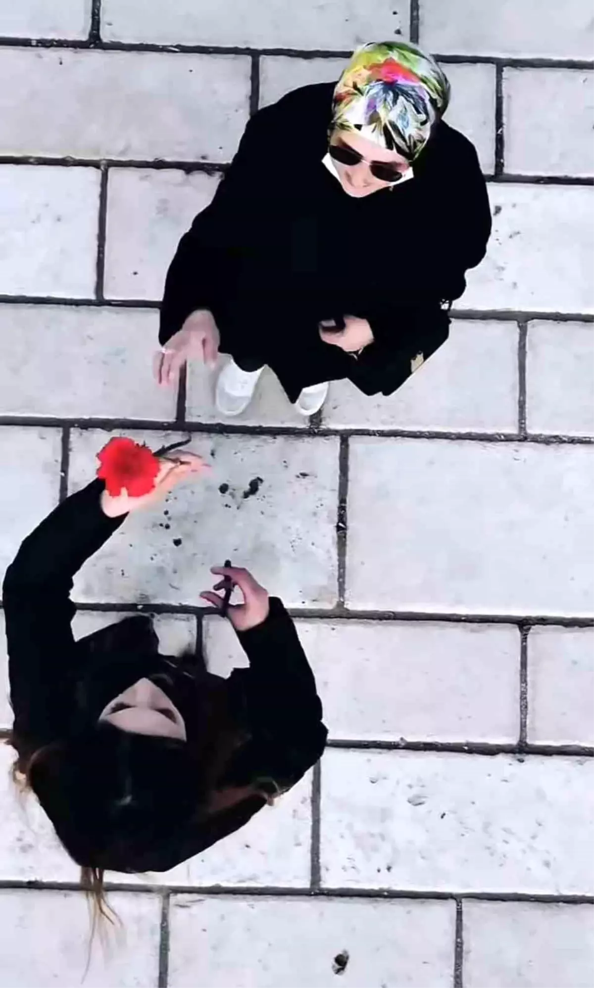 Tokat'ta Dron ile Kadınlar Günü Sürprizi