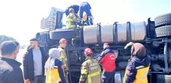 Balıkesir Edremit Yolunda Tek Taraflı Trafik Kazası