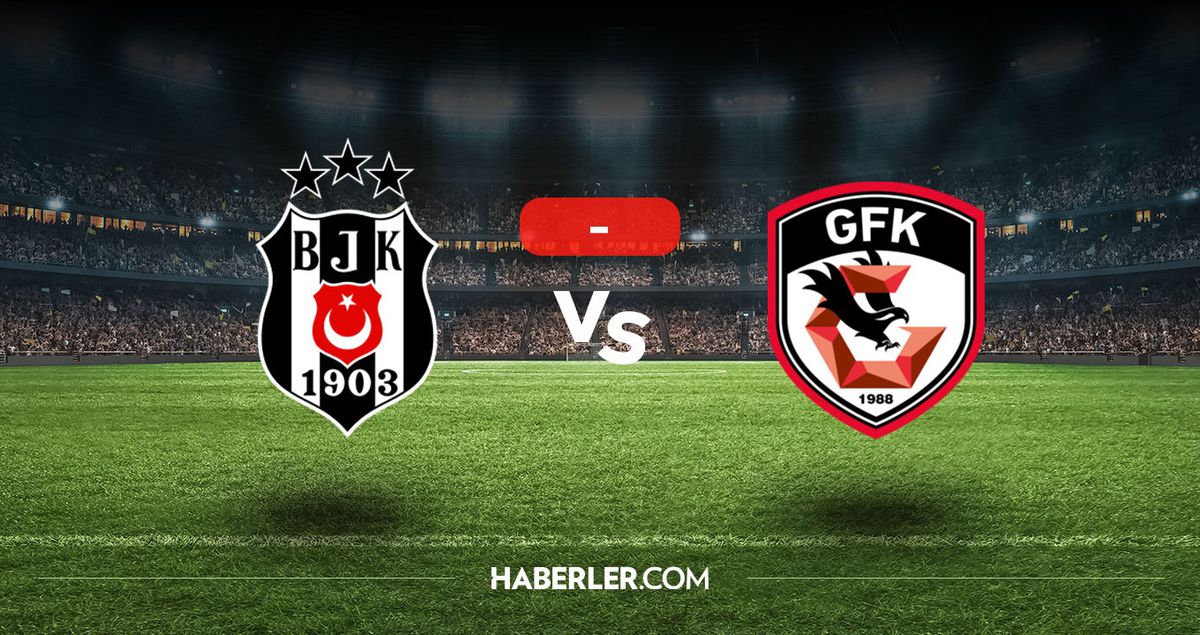 Beşiktaş Gaziantep maçı kaç kaç, bitti mi? MAÇ SONUCU! Beşiktaş Gaziantep golleri kim attı, canlı maç anlatımı!
