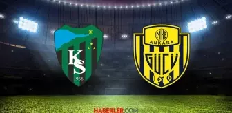 Kocaelispor Ankaragücü maçı CANLI nasıl izlenir? Kocaelispor Ankaragücü maçı HD, kesintisiz, donmadan izleme linki!