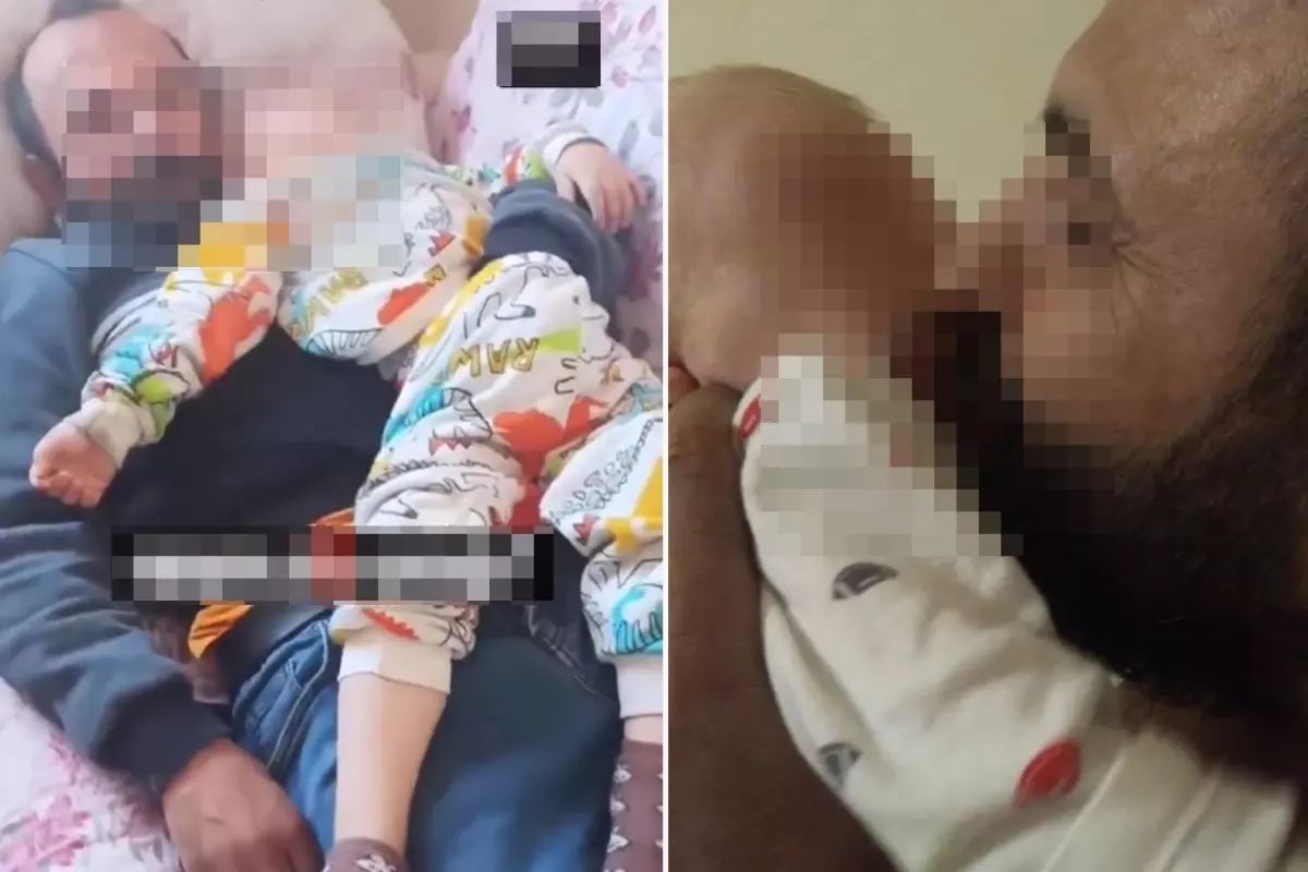 Öz evladına yaptıkları mide bulandırdı