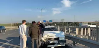 Tekirdağ'da Zincirleme Trafik Kazası: 2 Yaralı