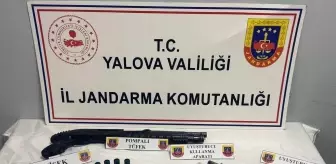 Yalova'da Uyuşturucu ve Silah Ele Geçirildi