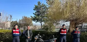 Eskişehir'de Çalınan Motosiklet Jandarma Tarafından Bulundu