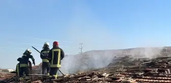 Konya'da Garajda Yangın: Maddi Hasar Meydana Geldi