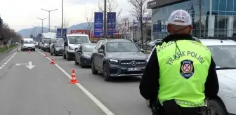 Ordu'da Trafik Denetimlerinde 21 Bin Araç Kontrol Edildi