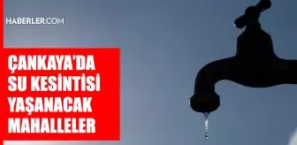 Ankara ÇANKAYA su kesintisi! 12-13 Mart ASKİ Çankaya su kesintisi ne zaman bitecek, sular ne zaman gelecek?