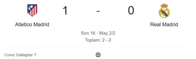 Atletico Madrid Real Madrid maçı kaç kaç, bitti mi? MAÇ SONUCU! Atletico Madrid Real Madrid golleri kim attı, canlı maç anlatımı! Atletico Madrid Real Madrid maçı kaç kaç, bitti mi? MAÇ SONUCU! Atletico Madrid Real Madrid golleri kim attı, canlı maç anlatımı!