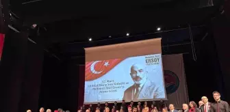 Burdur'da İstiklal Marşı'nın Kabulü ve Mehmet Akif Ersoy'u Anma Günü Kutlandı