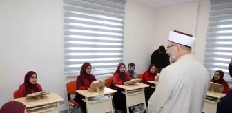 Diyanet İşleri Başkanı Erbaş, Iğdır'da Kur'an kursu açılışına katıldı