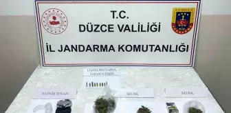 Düzce'de Uyuşturucu İle Mücadele: Şüpheli Tutuklandı