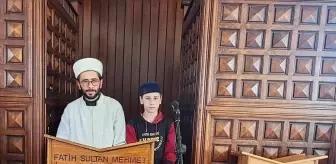 Erzincan'da Hafız Baba ve Oğul Ramazan Boyunca Mukabele Okuyor