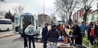 Tekirdağ'da Trafik Kazası: 1 Yaralı