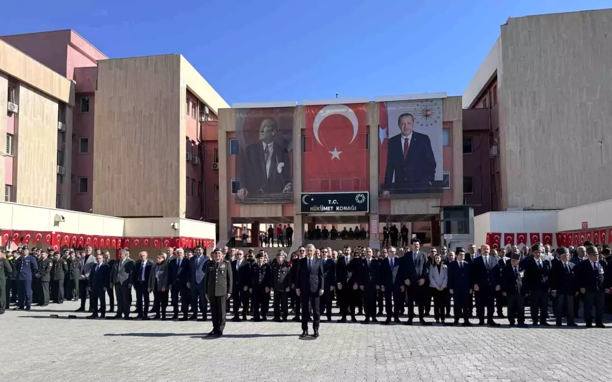 Atatürk'ün Mardin'e Gelişinin 109. Yıl Dönümü Törende Kutlandı