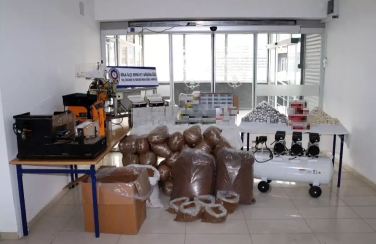 Çanakkale'de Kaçak Tütün Operasyonu: 327 Kilogram Tütün Ele Geçirildi