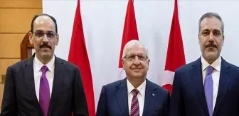 Hakan Fidan, Yaşar Güler ve İbrahim Kalın Şam'a gitti