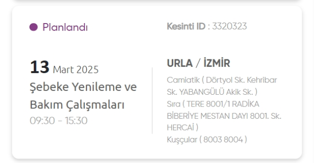 İzmir GEDİZ elektrik kesintisi! 13 Mart İzmir'de elektrik kesintisi ne zaman bitecek, elektrikler ne zaman gelecek?