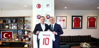 Hırvatistan Futbol Federasyonu Başkanı, TFF'yi Ziyaret Etti