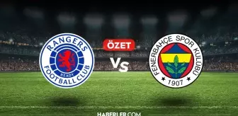 Rangers Fenerbahçe maç özeti ve golleri! (VİDEO) Rangers Fenerbahçe geniş özeti! Golleri kim attı, maç kaç kaç bitti?