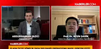 Prof. Dr. Afşin Şahin: Yasa dışı bahis ekonomiye büyük zarar veriyor