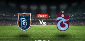 Başakşehir Trabzonspor maç özeti ve golleri! (VİDEO) Başakşehir Trabzonspor geniş özeti! Golleri kim attı, maç kaç kaç bitti?