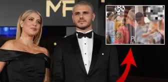 Wanda Nara ve Icardi birbirine girdi, polis müdahale etti