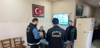 İskenderun'da Kıraathane Denetimleri: 67 Kişi Sorgulandı