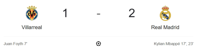 Villarreal Real Madrid maçı kaç kaç, bitti mi? MAÇ SONUCU! Villarreal Real Madrid golleri kim attı, canlı maç anlatımı!