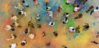 Cakarta'da Holi Festivali Coşkuyla Kutlandı