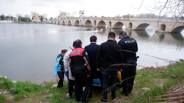 A male corpse was found in the Meriç River