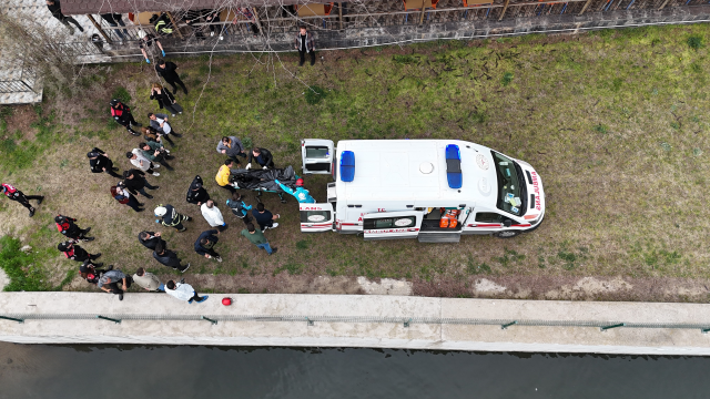 A male corpse was found in the Meriç River