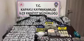 Tekirdağ'da Uyuşturucu ve Silah Operasyonu: 2 Tutuklama