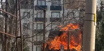 Adıyaman'da Park Halindeki Tırda Yangın Çıktı