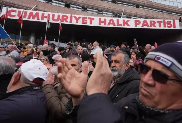 Democracy vigil at CHP Headquarters: We will not let our comrades be eaten