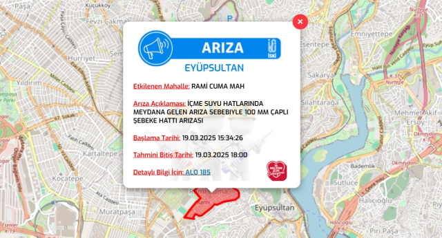 İstanbul İSKİ su kesintisi! 19-20 Mart İstanbul'da su kesintisi ne zaman bitecek, sular ne zaman gelecek?