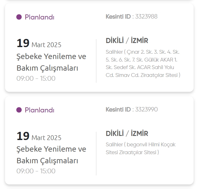 İzmir GEDİZ elektrik kesintisi! 19 Mart İzmir'de elektrik kesintisi ne zaman bitecek, elektrikler ne zaman gelecek?