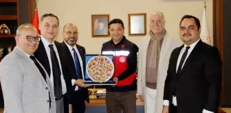 Kütahya OSB Yönetimi, Tarım ve Orman Müdürü Ertan Keleş'e Ziyarette Bulundu