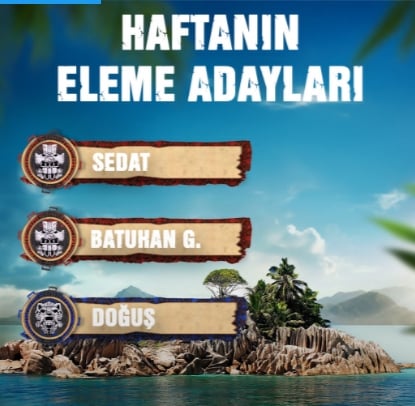 Survivor eleme adayları kim? 20 Mart Perşembe Survivor'da potada kimler var?