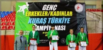 Bilecikli Sporcular Gençler Türkiye Kuraş Şampiyonası'nda Başarı Elde Etti