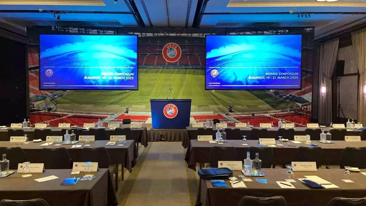 Türkiye, UEFA'nın Hakem Sempozyumunda Temsil Edildi